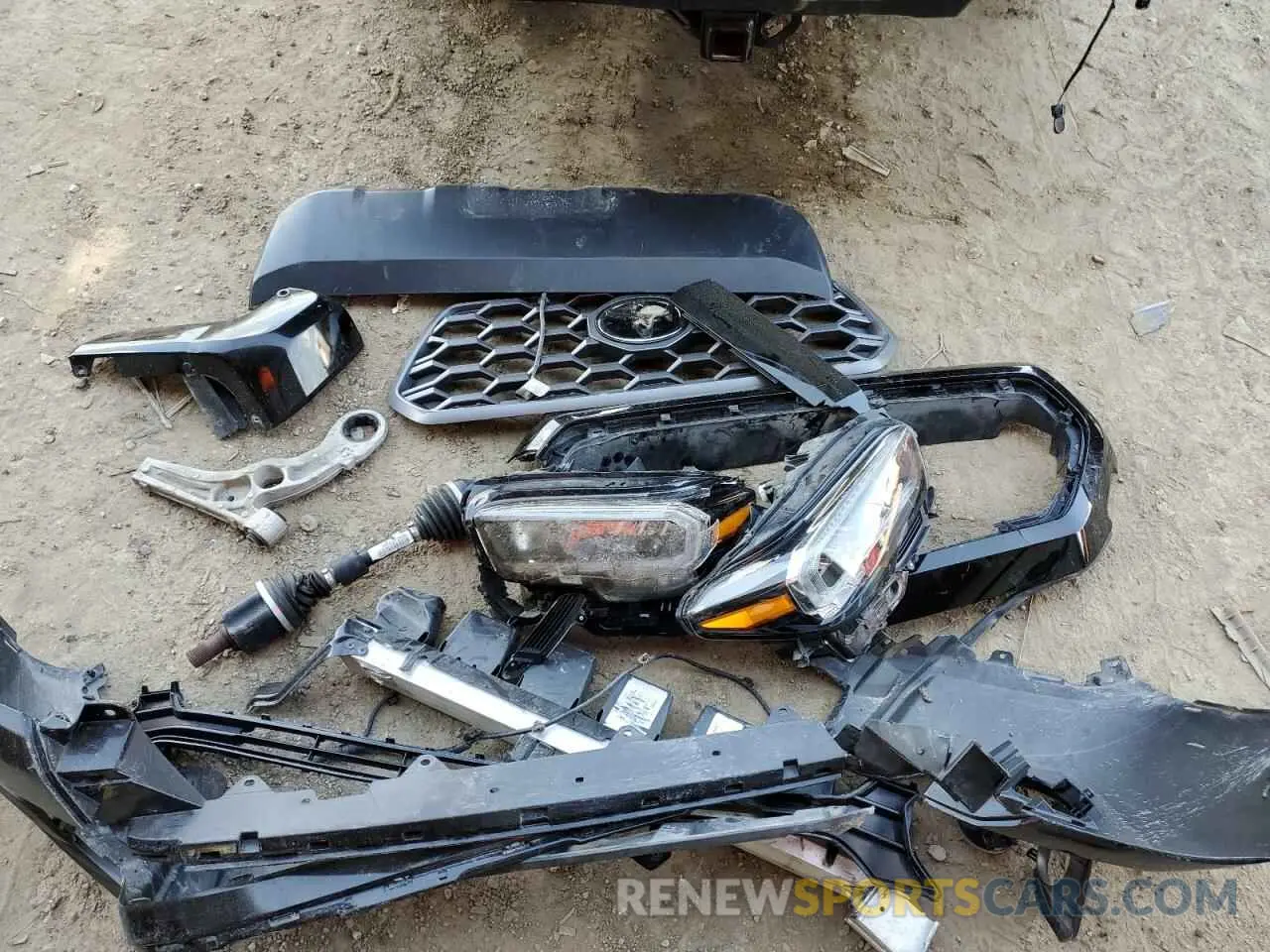 12 fotografías del automóvil dañado 3TMCZ5AN7PM568103 TOYOTA TACOMA 2023