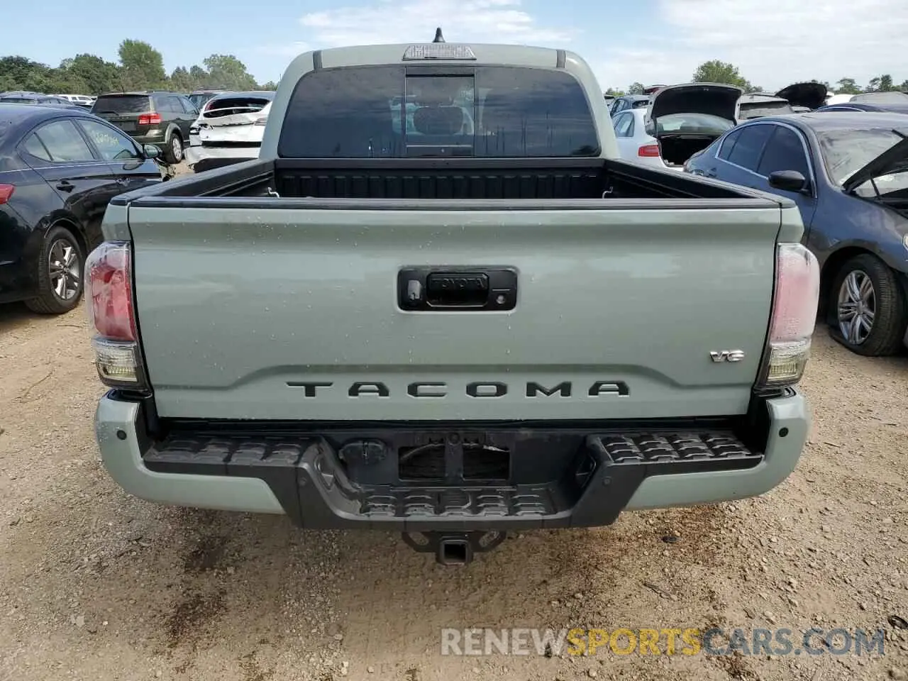 6 fotografías del automóvil dañado 3TMCZ5AN7PM574497 TOYOTA TACOMA 2023