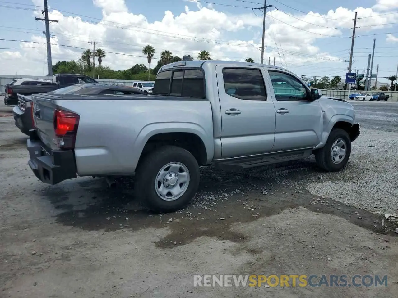 3 fotografías del automóvil dañado 3TMCZ5AN7PM575276 TOYOTA TACOMA 2023
