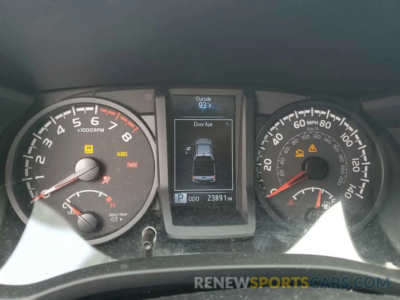 9 fotografías del automóvil dañado 3TMCZ5AN7PM575276 TOYOTA TACOMA 2023