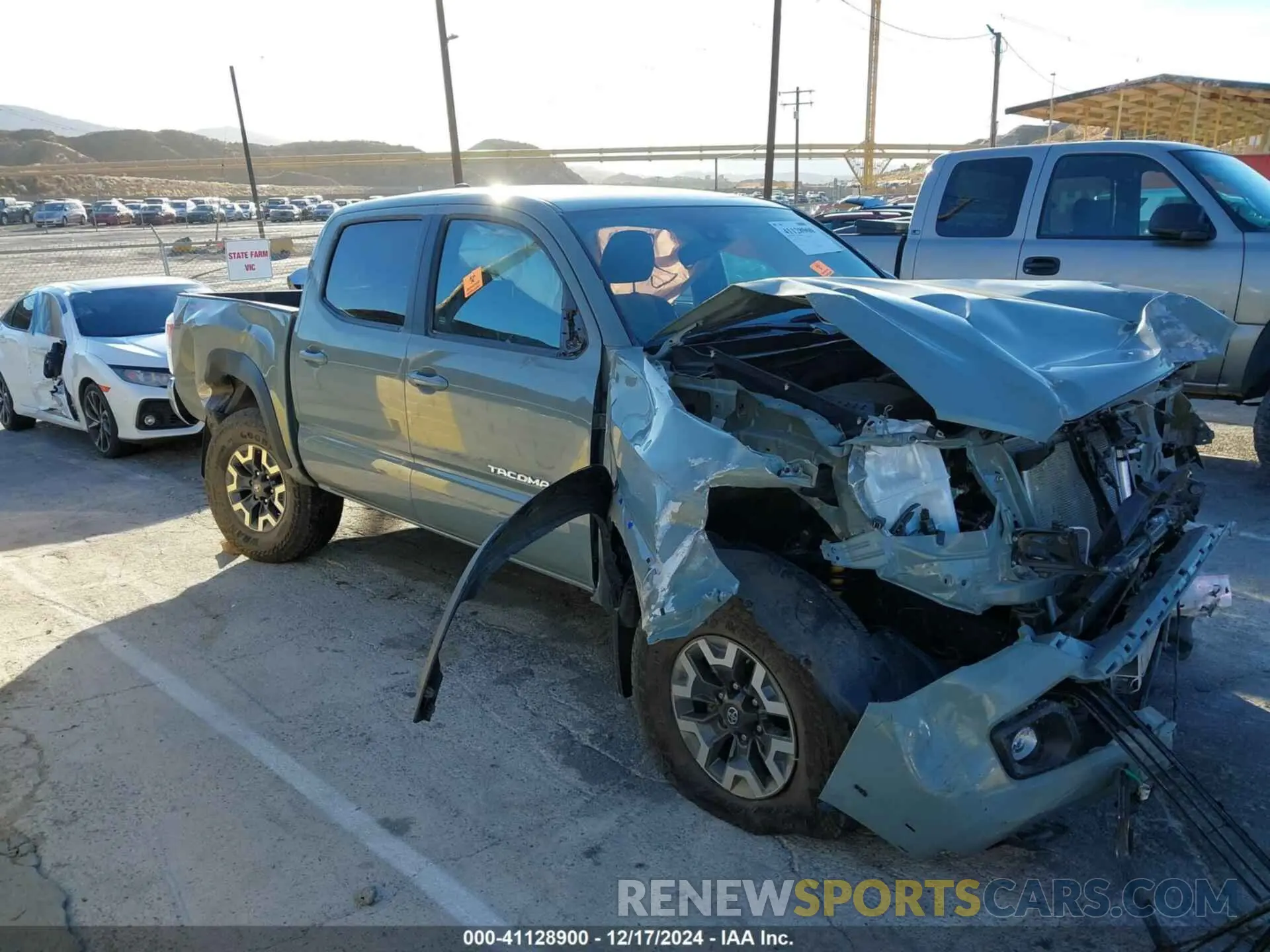 1 fotografías del automóvil dañado 3TMCZ5AN7PM606302 TOYOTA TACOMA 2023