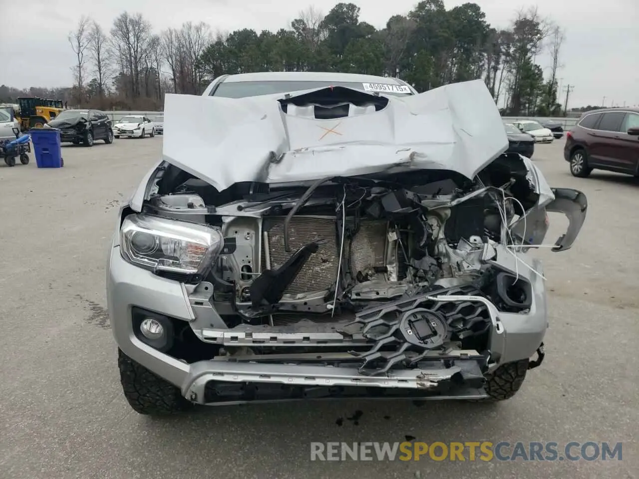 5 fotografías del automóvil dañado 3TMCZ5AN7PM612861 TOYOTA TACOMA 2023