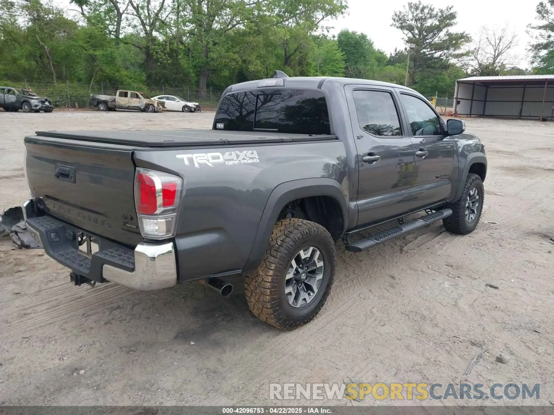 4 fotografías del automóvil dañado 3TMCZ5AN7PM614741 TOYOTA TACOMA 2023