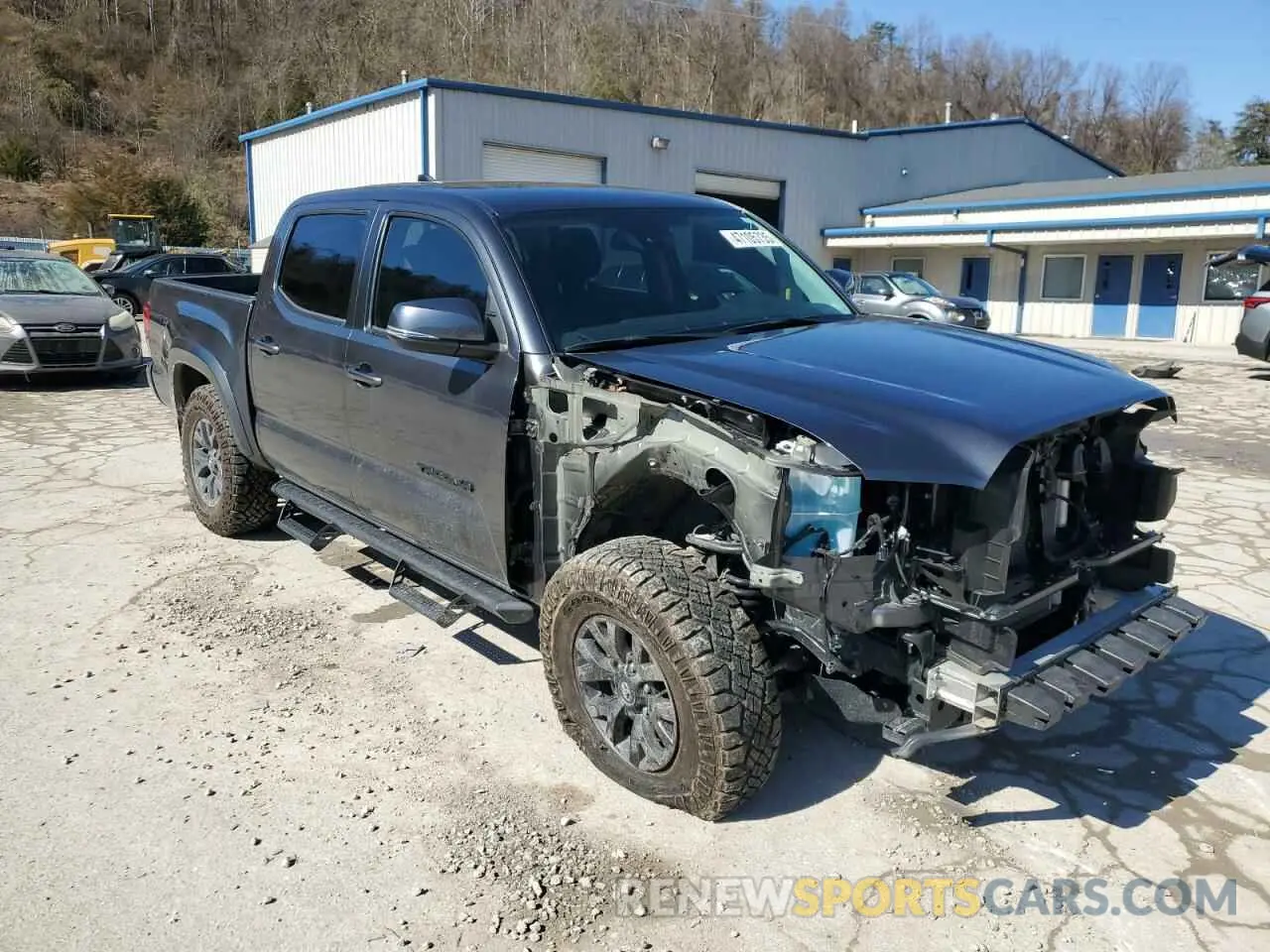 4 fotografías del automóvil dañado 3TMCZ5AN7PM628719 TOYOTA TACOMA 2023