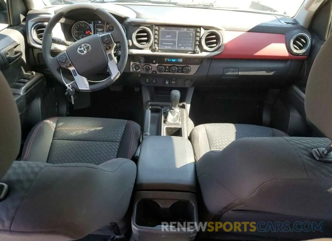 8 fotografías del automóvil dañado 3TMCZ5AN7PM628719 TOYOTA TACOMA 2023
