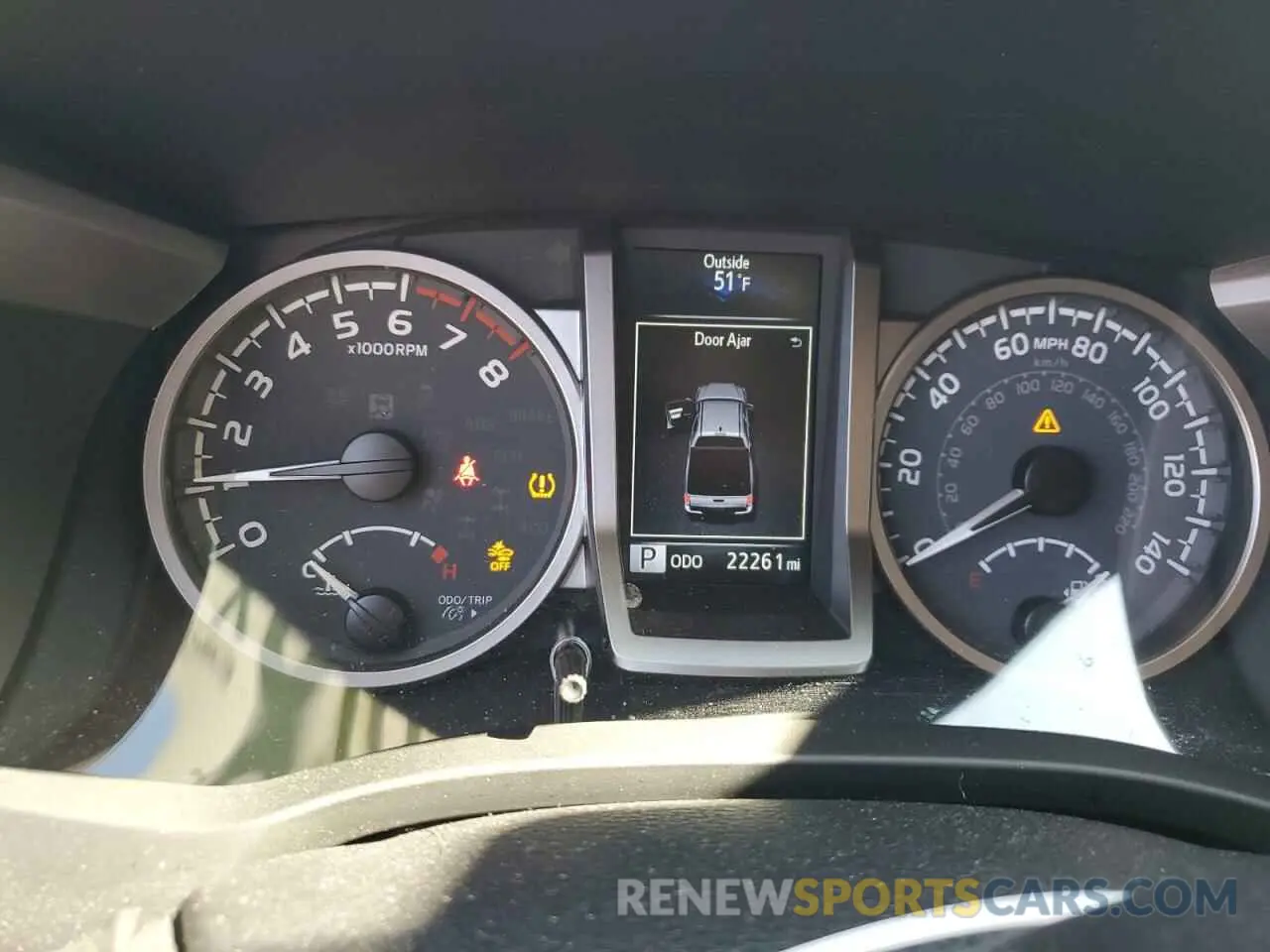 9 fotografías del automóvil dañado 3TMCZ5AN7PM628719 TOYOTA TACOMA 2023