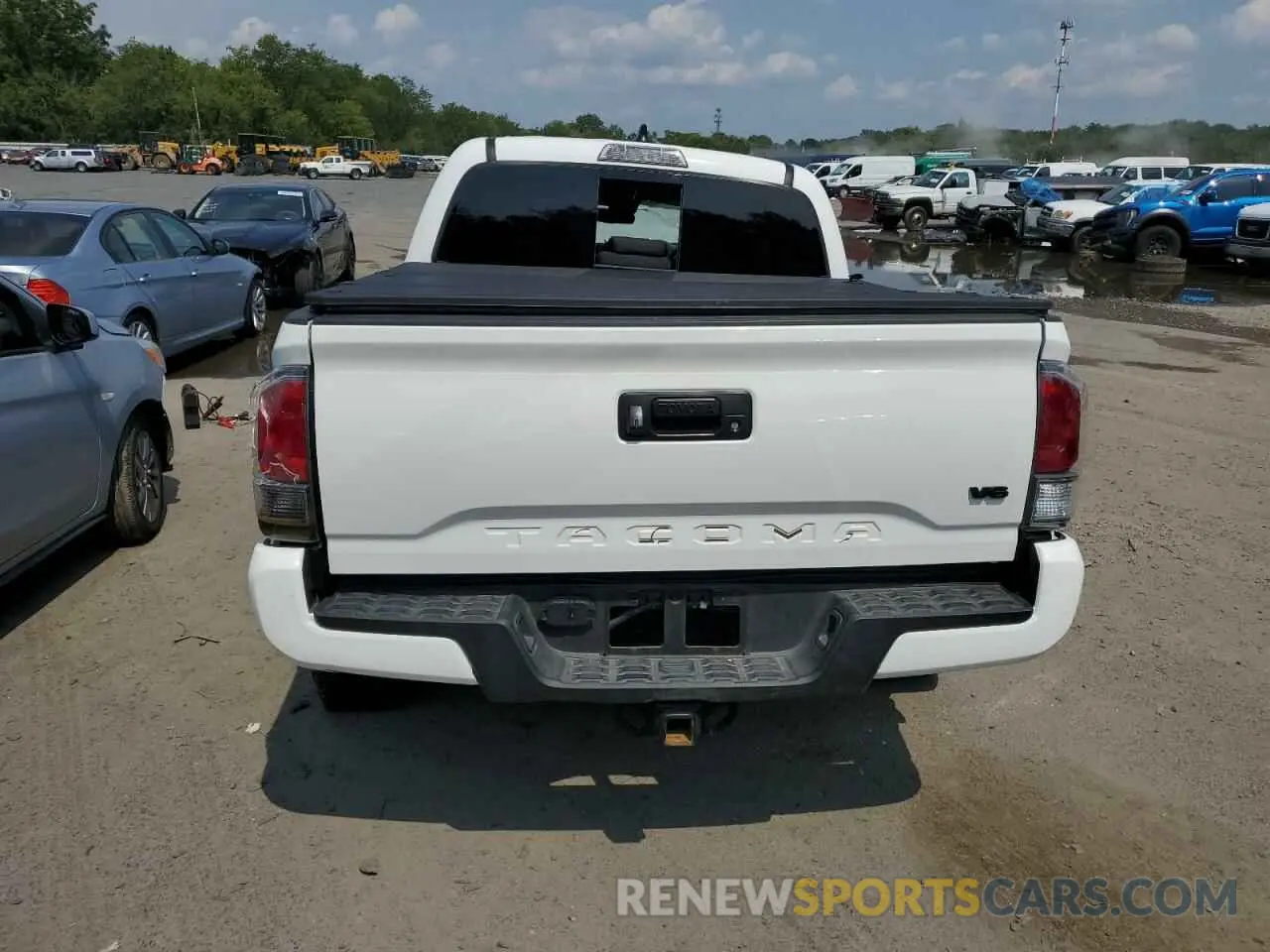 6 fotografías del automóvil dañado 3TMCZ5AN7PM643818 TOYOTA TACOMA 2023