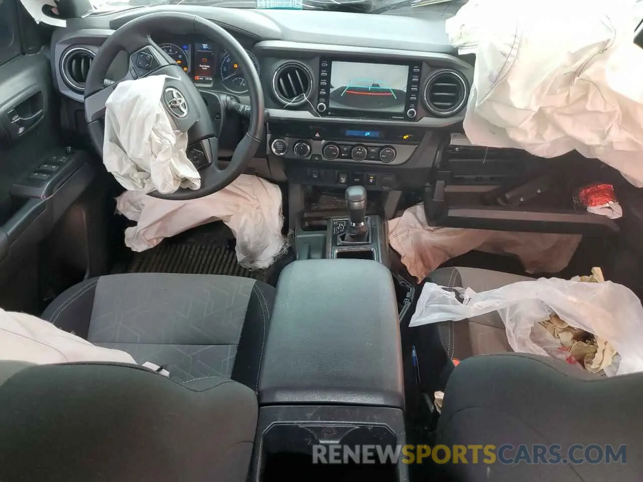 8 fotografías del automóvil dañado 3TMCZ5AN7PM643818 TOYOTA TACOMA 2023