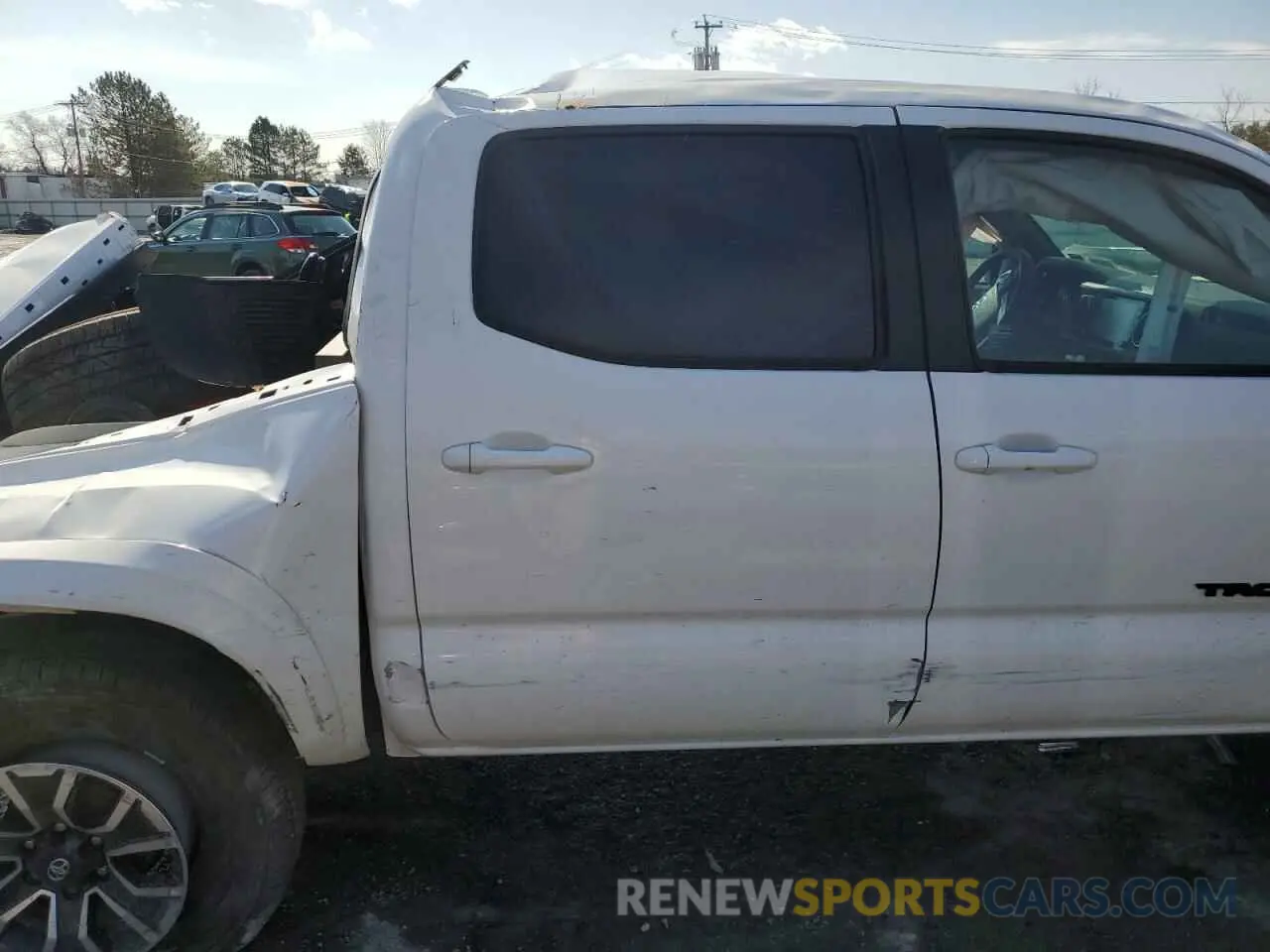 10 fotografías del automóvil dañado 3TMCZ5AN7PM649683 TOYOTA TACOMA 2023