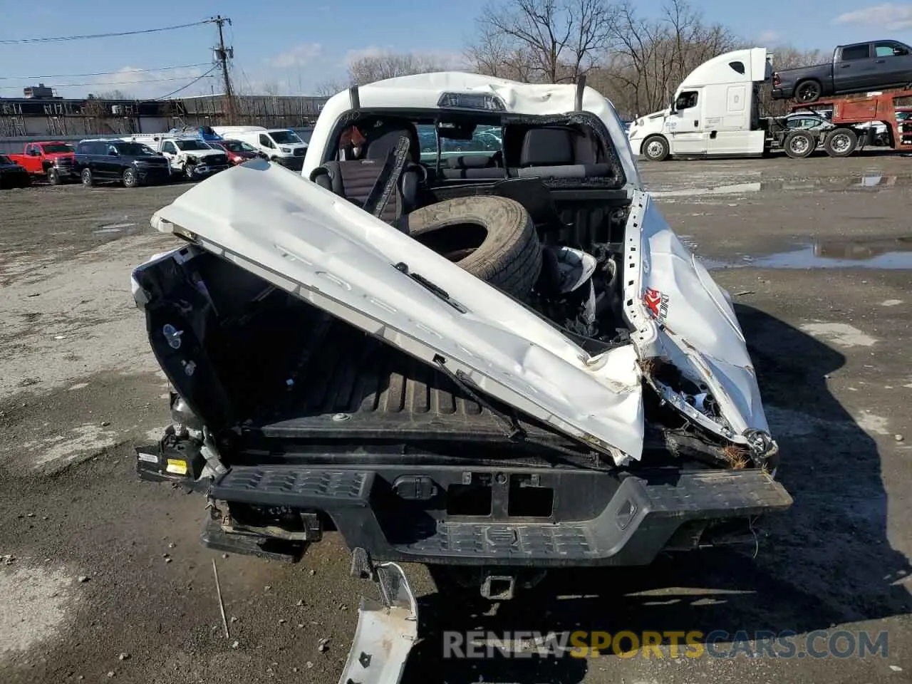 6 fotografías del automóvil dañado 3TMCZ5AN7PM649683 TOYOTA TACOMA 2023