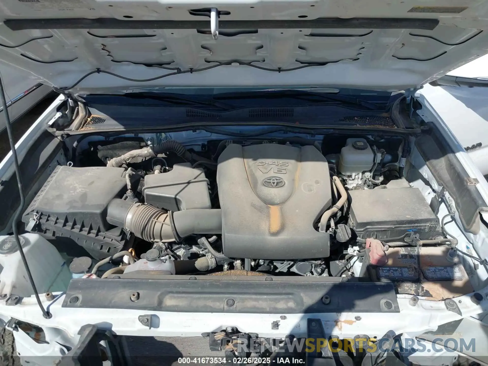 10 fotografías del automóvil dañado 3TMCZ5AN7PM653250 TOYOTA TACOMA 2023