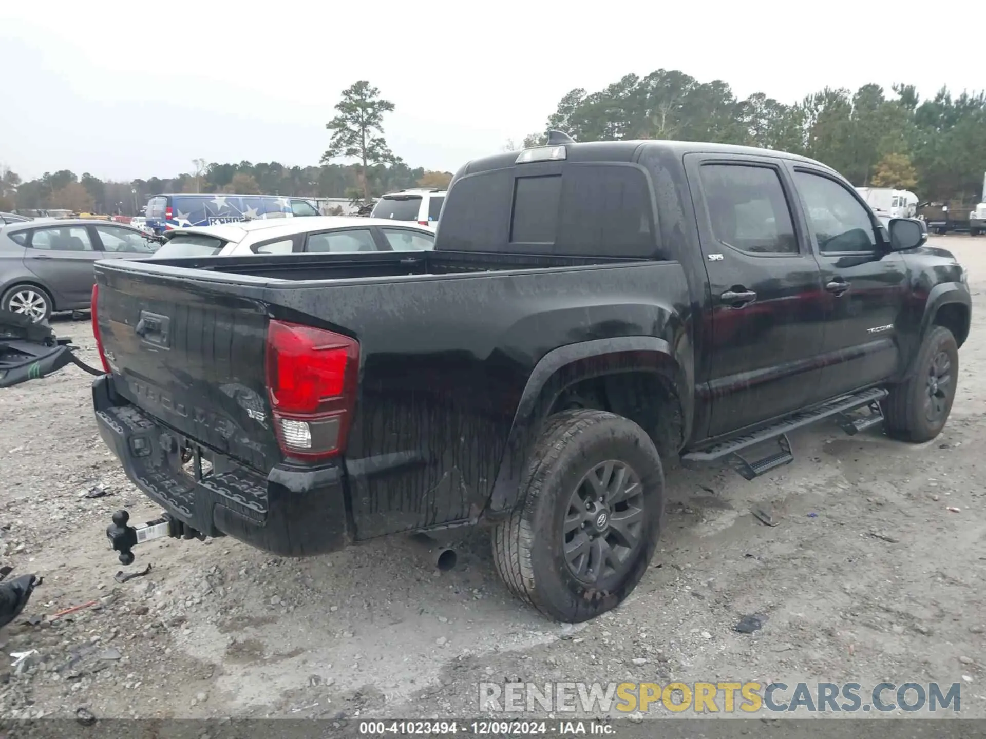4 fotografías del automóvil dañado 3TMCZ5AN7PM653331 TOYOTA TACOMA 2023