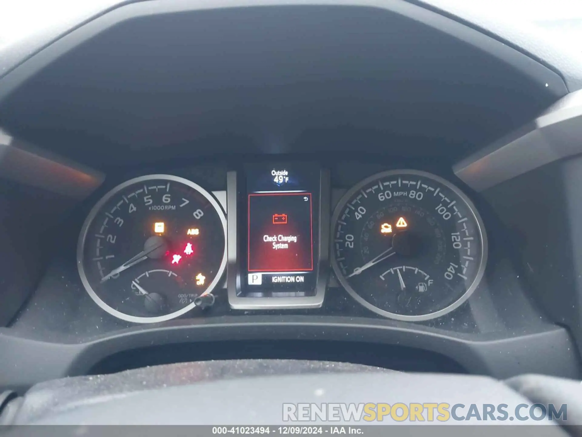 7 fotografías del automóvil dañado 3TMCZ5AN7PM653331 TOYOTA TACOMA 2023
