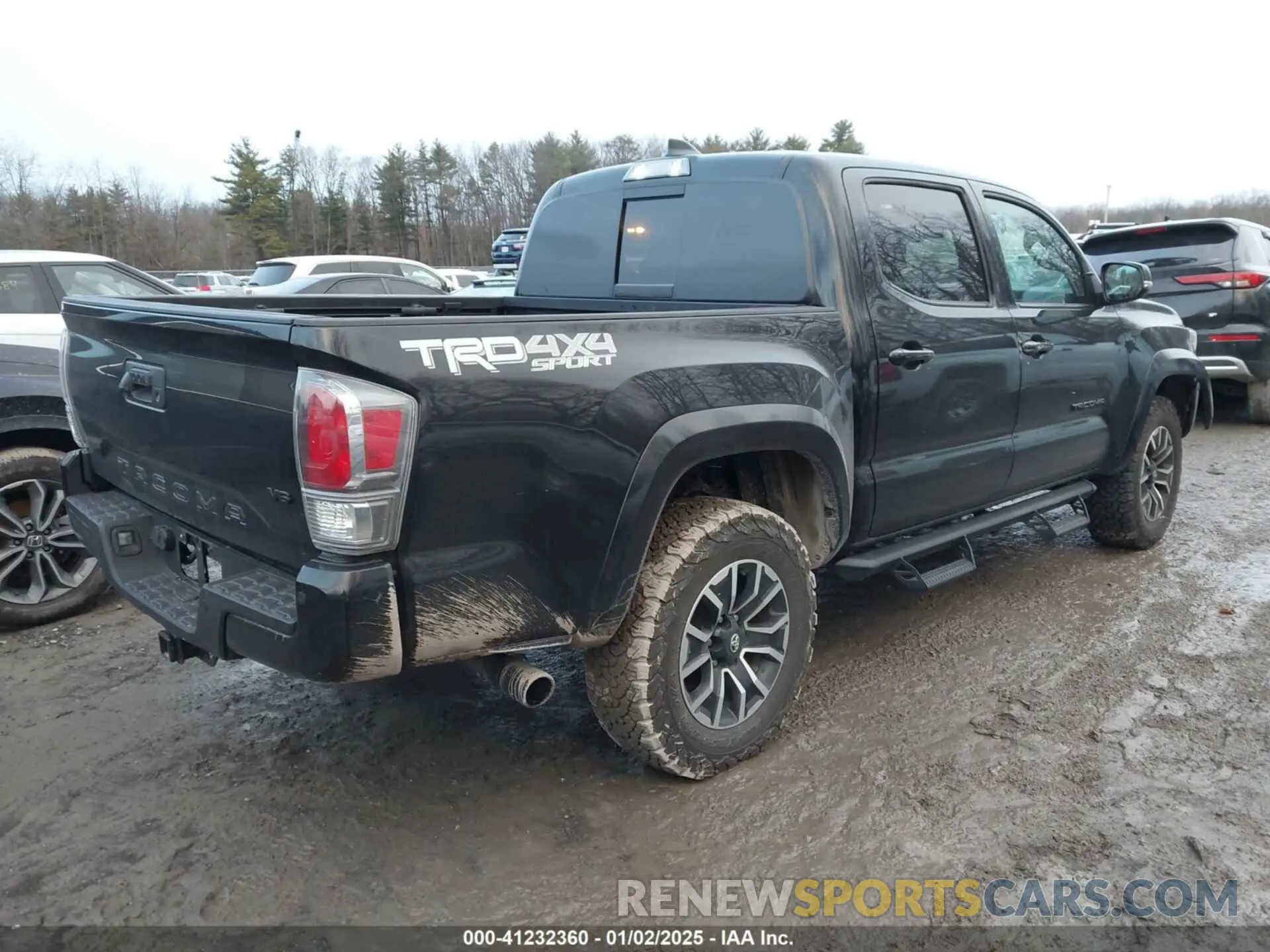 4 fotografías del automóvil dañado 3TMCZ5AN8PM537944 TOYOTA TACOMA 2023