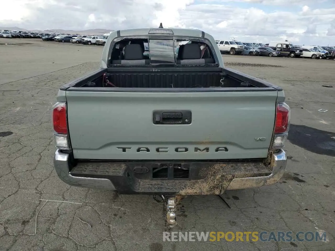 6 fotografías del automóvil dañado 3TMCZ5AN8PM548667 TOYOTA TACOMA 2023