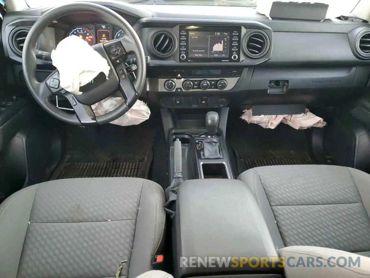 8 fotografías del automóvil dañado 3TMCZ5AN8PM548992 TOYOTA TACOMA 2023