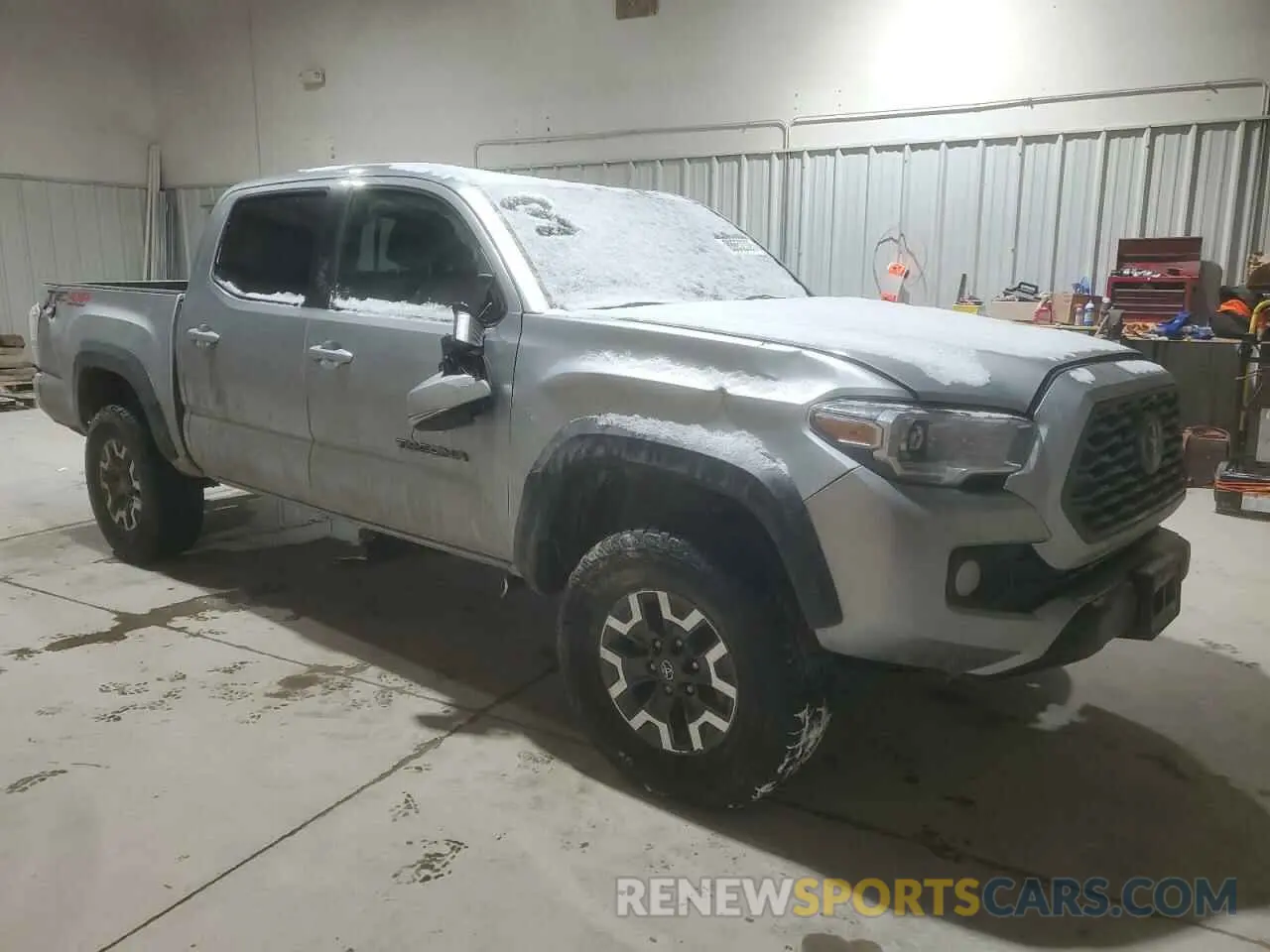 4 fotografías del automóvil dañado 3TMCZ5AN8PM556669 TOYOTA TACOMA 2023