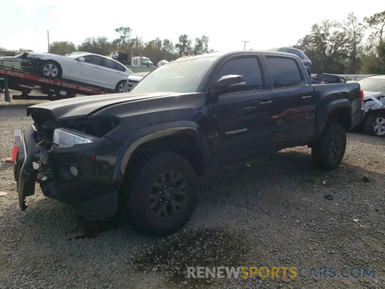 1 fotografías del automóvil dañado 3TMCZ5AN8PM567252 TOYOTA TACOMA 2023