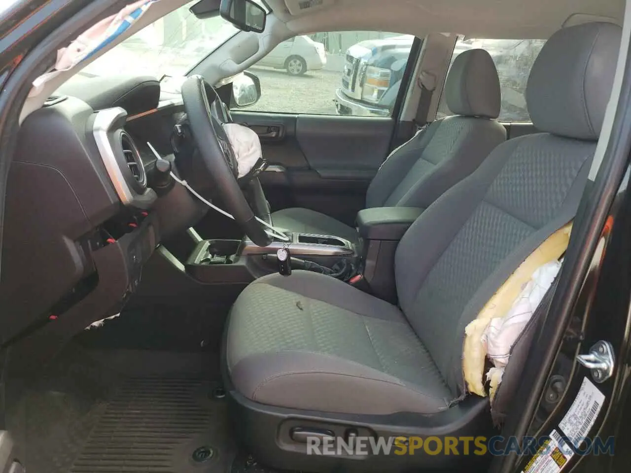 7 fotografías del automóvil dañado 3TMCZ5AN8PM567252 TOYOTA TACOMA 2023