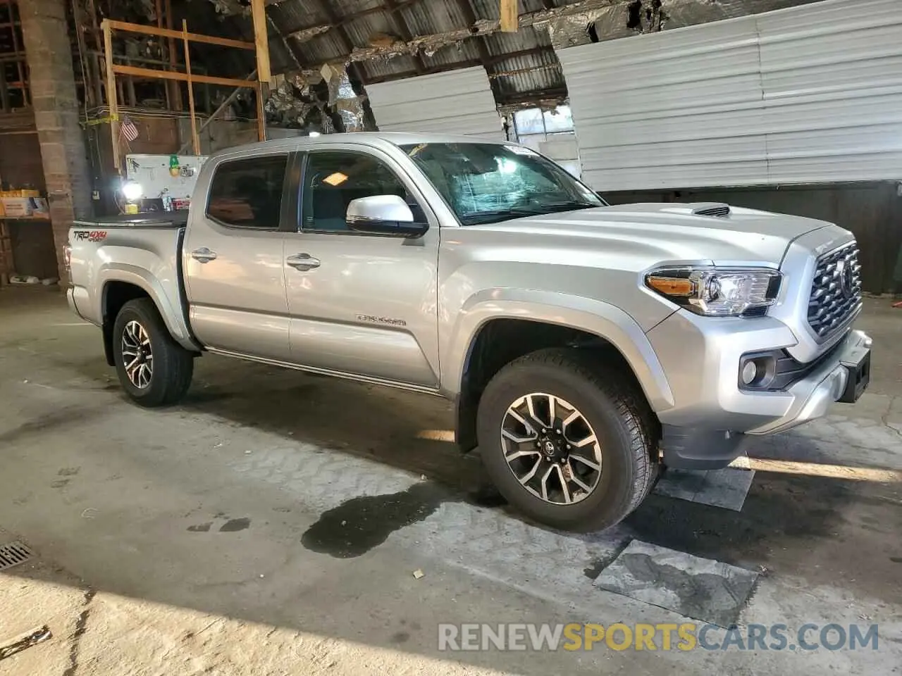 4 fotografías del automóvil dañado 3TMCZ5AN8PM578879 TOYOTA TACOMA 2023