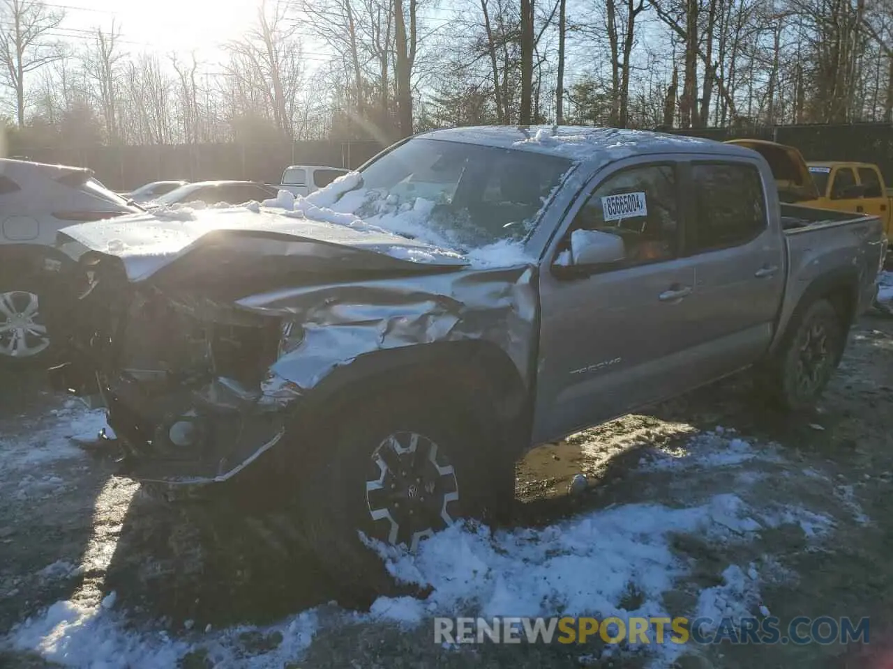 1 fotografías del automóvil dañado 3TMCZ5AN8PM638790 TOYOTA TACOMA 2023