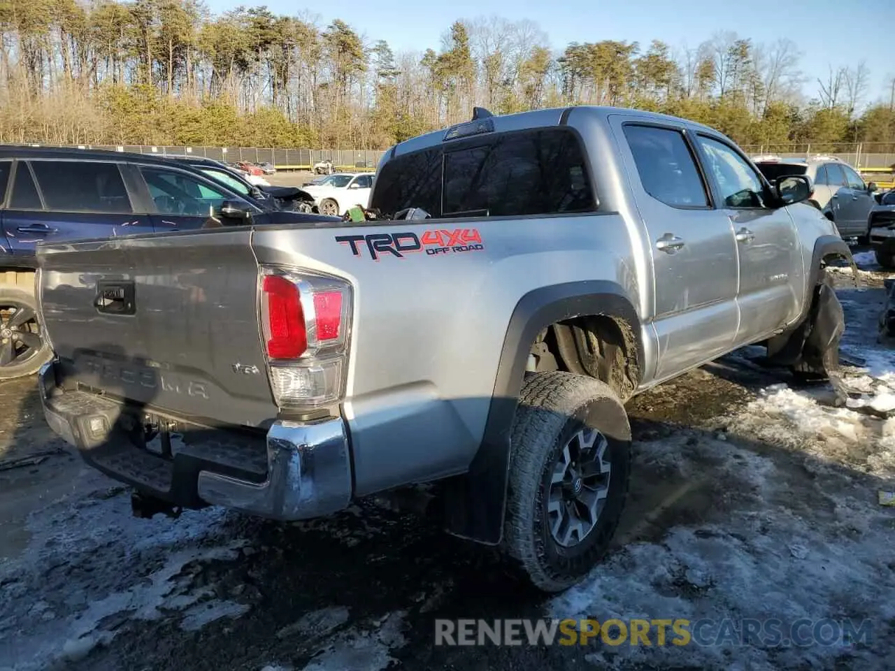 3 fotografías del automóvil dañado 3TMCZ5AN8PM638790 TOYOTA TACOMA 2023