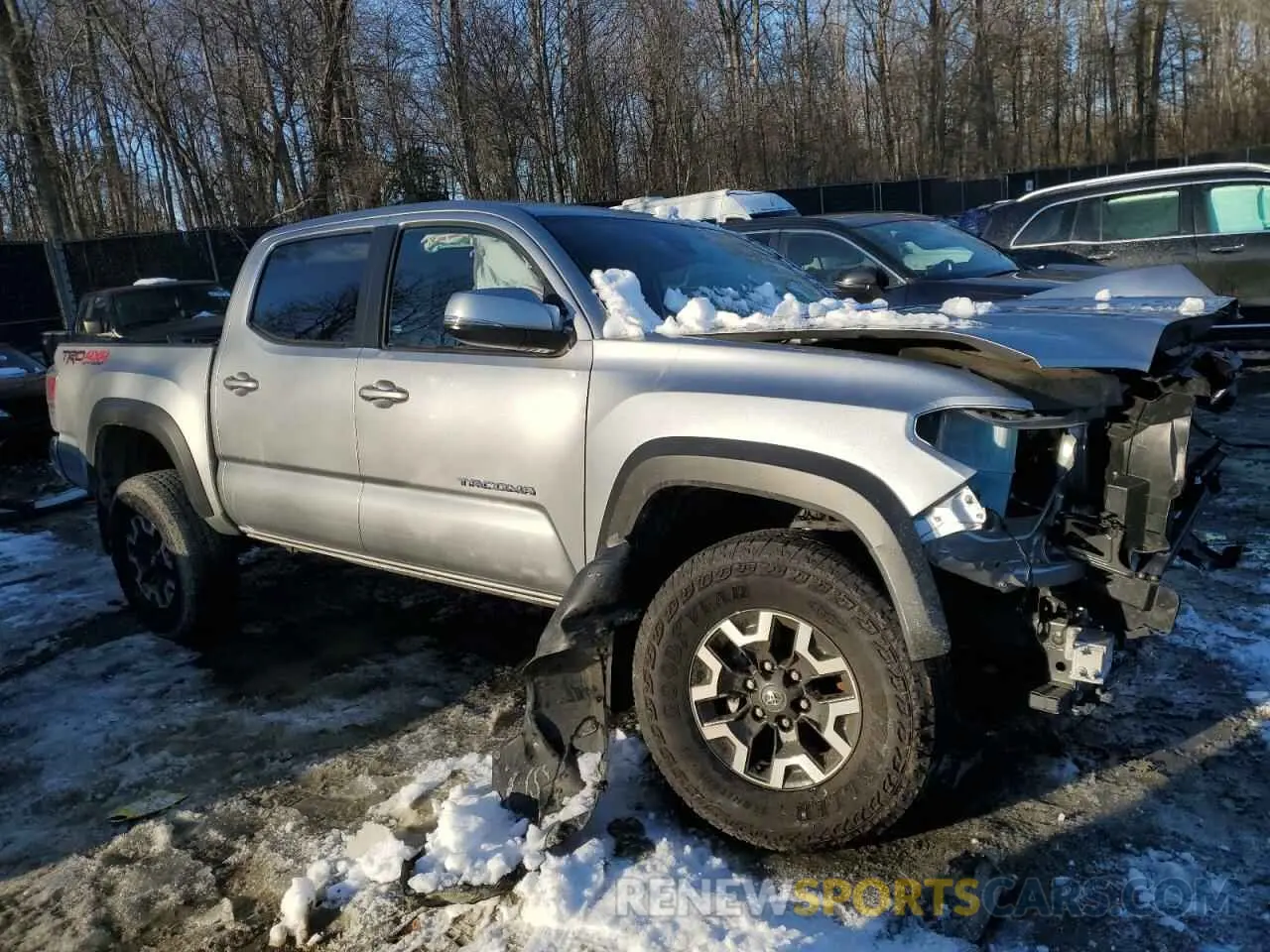 4 fotografías del automóvil dañado 3TMCZ5AN8PM638790 TOYOTA TACOMA 2023