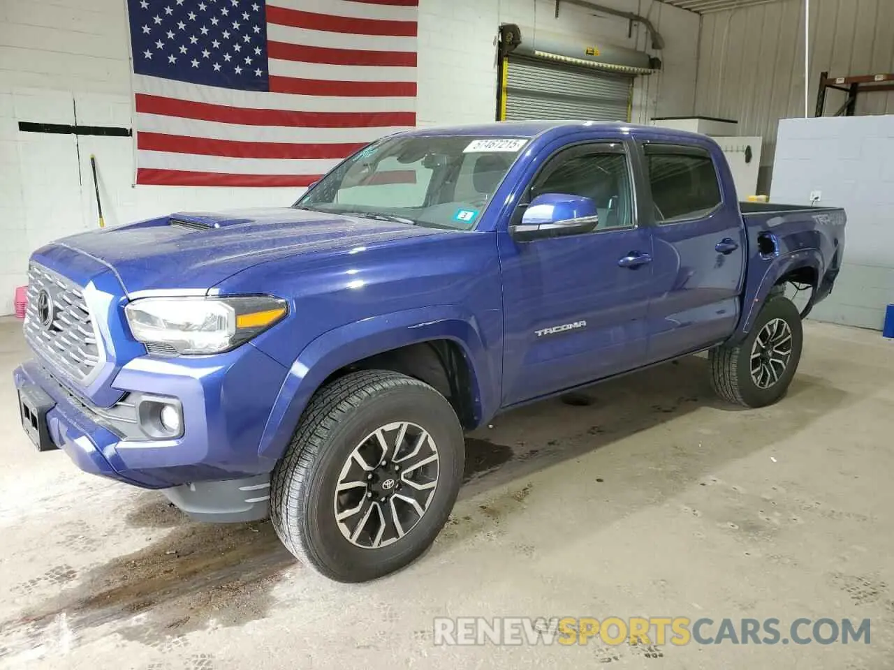 1 fotografías del automóvil dañado 3TMCZ5AN8PM649661 TOYOTA TACOMA 2023