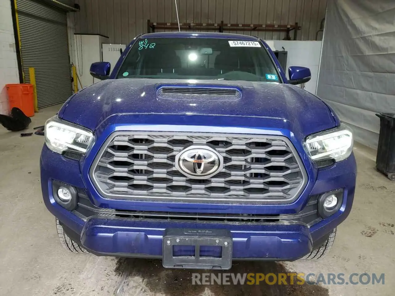 5 fotografías del automóvil dañado 3TMCZ5AN8PM649661 TOYOTA TACOMA 2023