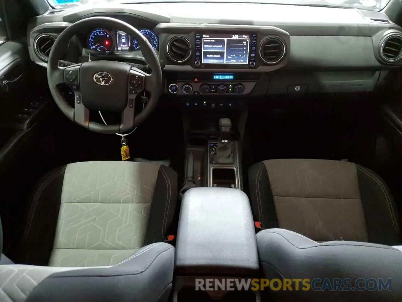 8 fotografías del automóvil dañado 3TMCZ5AN8PM649661 TOYOTA TACOMA 2023