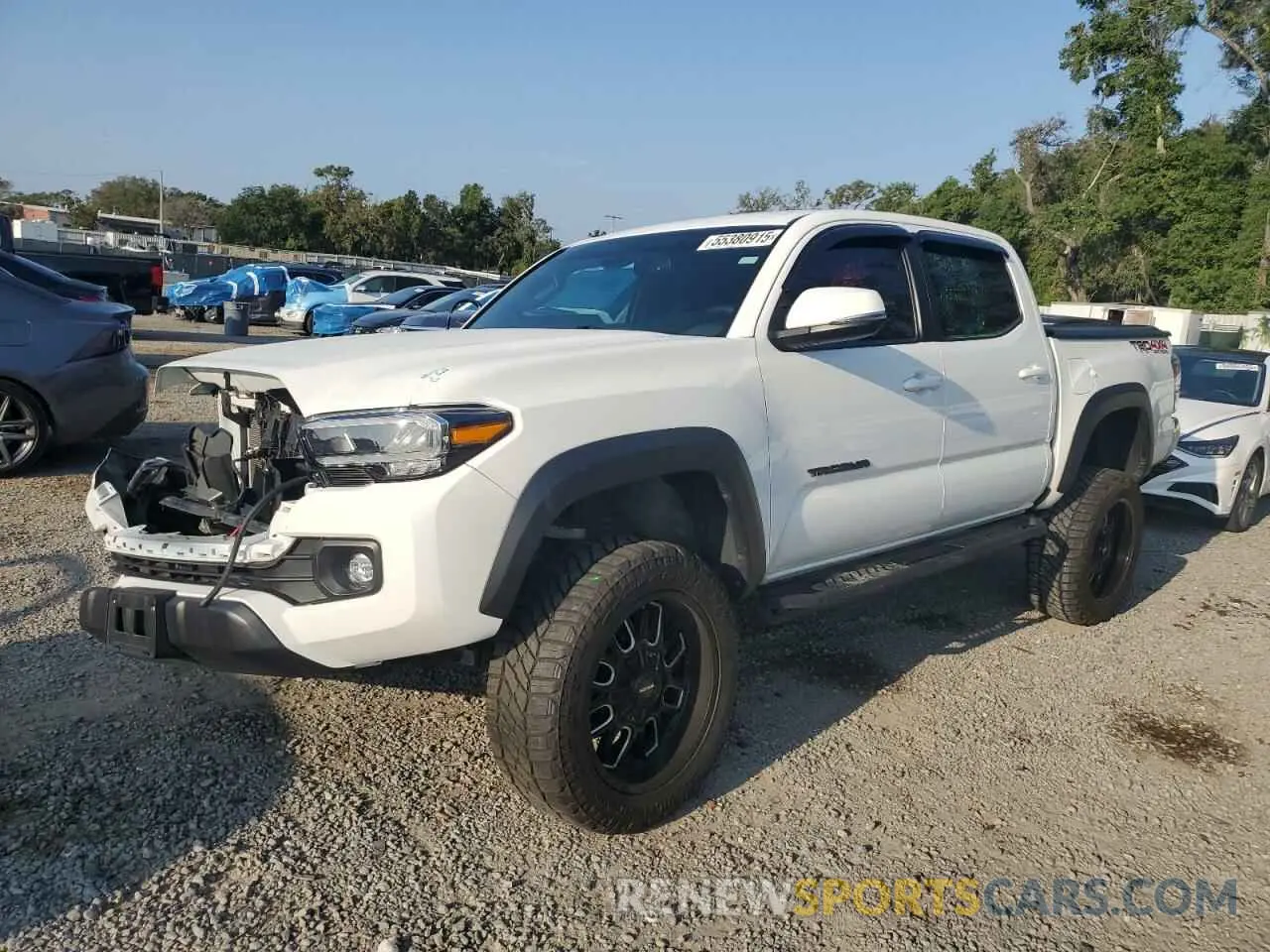 1 fotografías del automóvil dañado 3TMCZ5AN9PM542523 TOYOTA TACOMA 2023