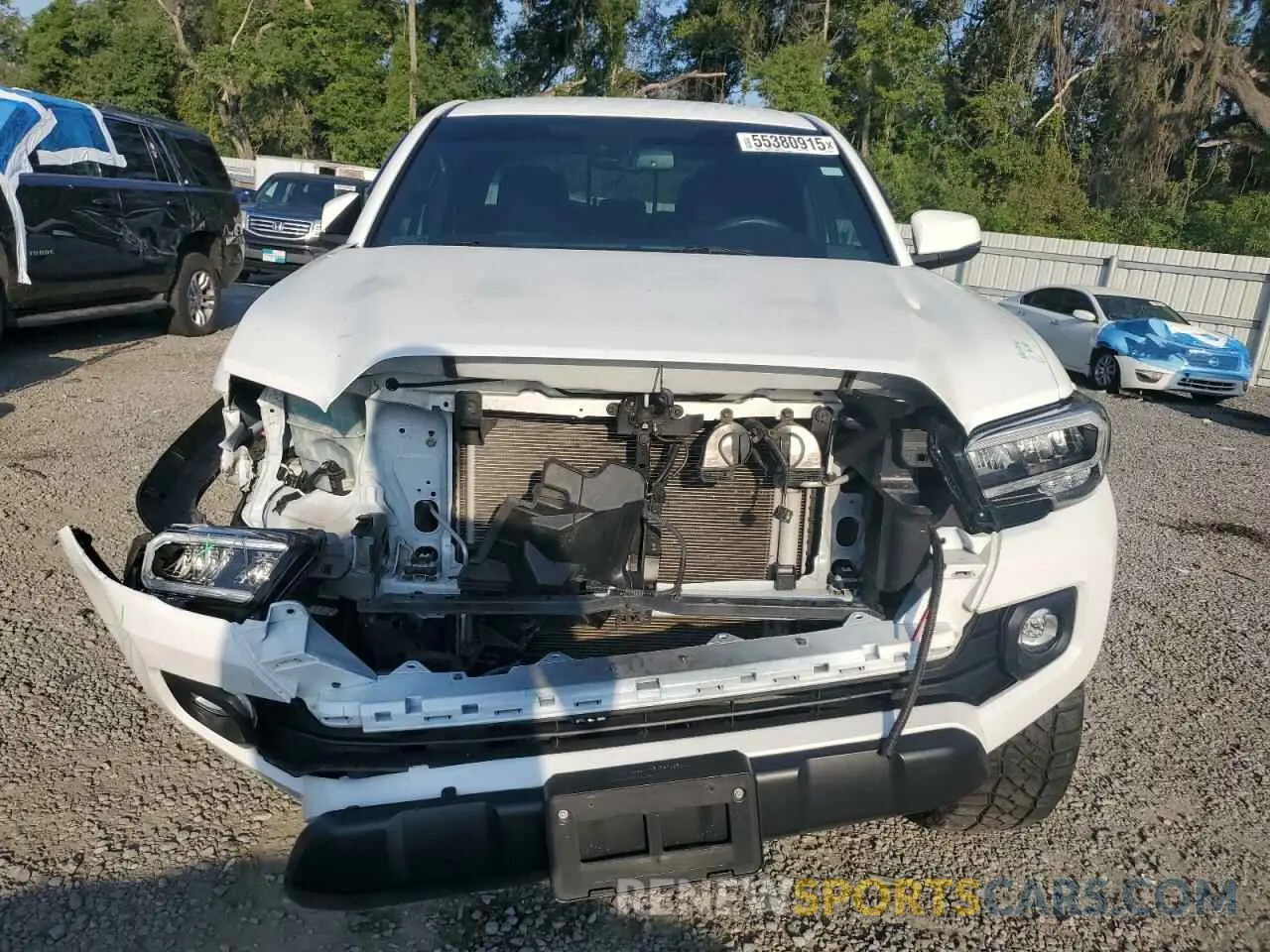 5 fotografías del automóvil dañado 3TMCZ5AN9PM542523 TOYOTA TACOMA 2023