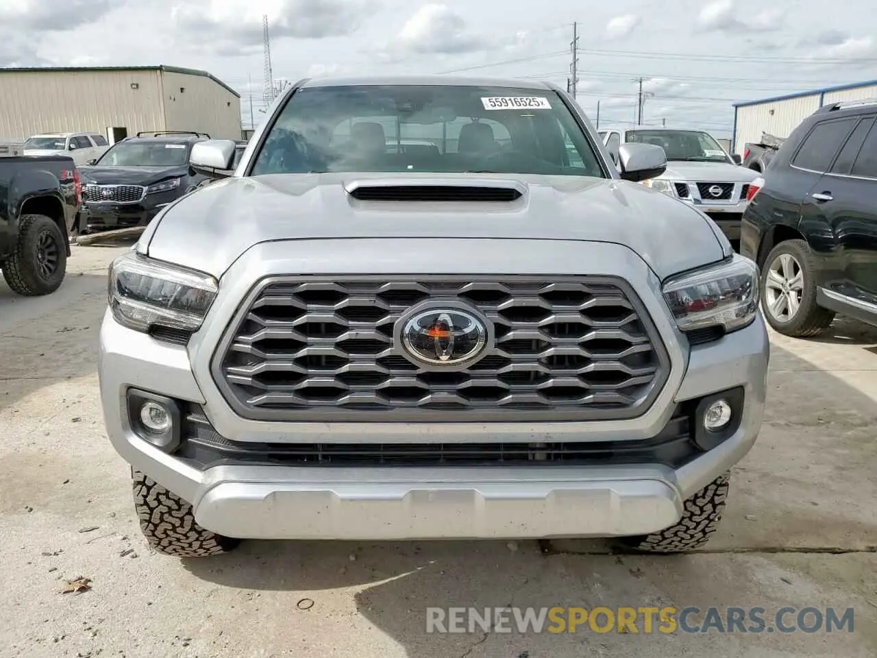 5 fotografías del automóvil dañado 3TMCZ5AN9PM552260 TOYOTA TACOMA 2023