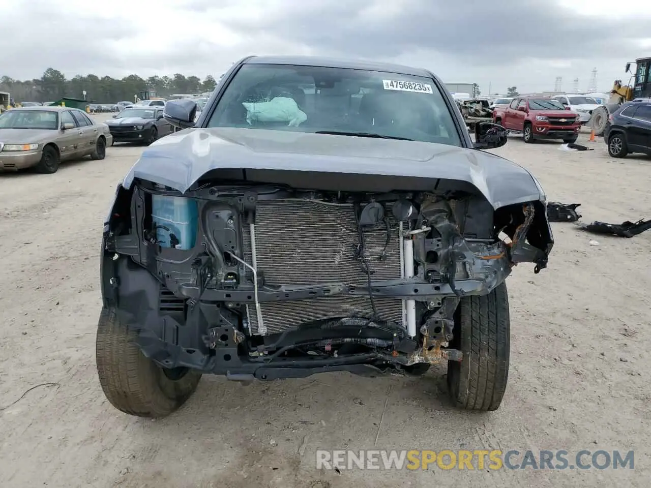 5 fotografías del automóvil dañado 3TMCZ5AN9PM601540 TOYOTA TACOMA 2023