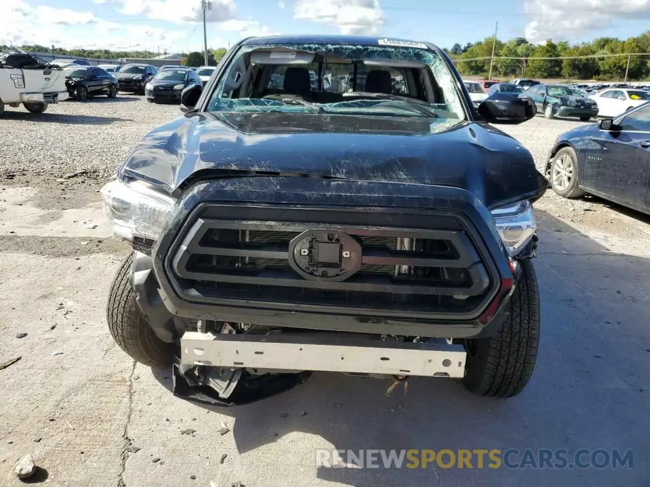 5 fotografías del automóvil dañado 3TMCZ5AN9PM631136 TOYOTA TACOMA 2023