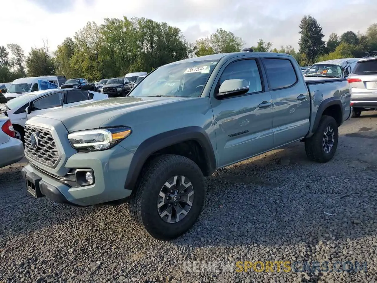 1 fotografías del automóvil dañado 3TMCZ5ANXPM540442 TOYOTA TACOMA 2023