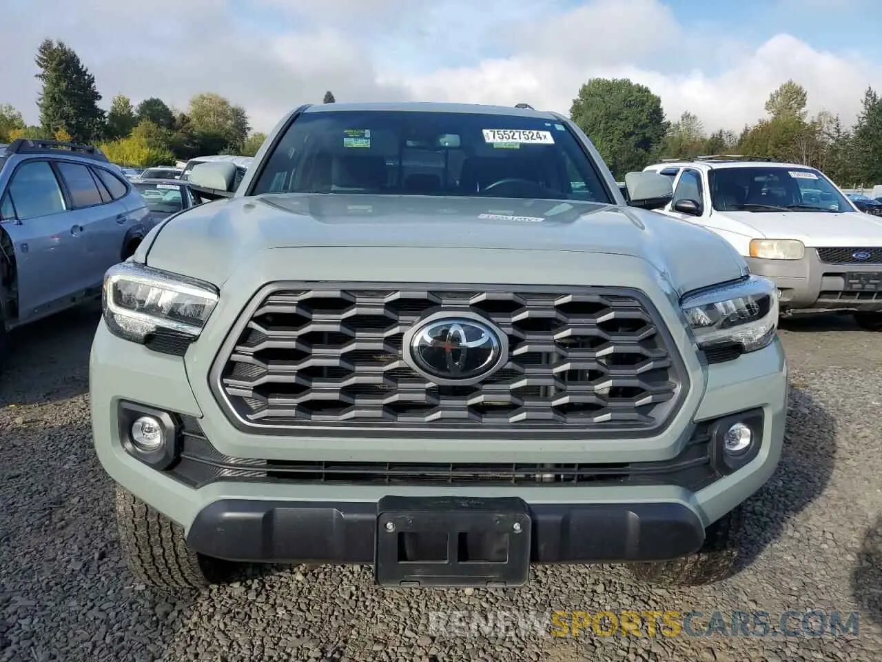 5 fotografías del automóvil dañado 3TMCZ5ANXPM540442 TOYOTA TACOMA 2023