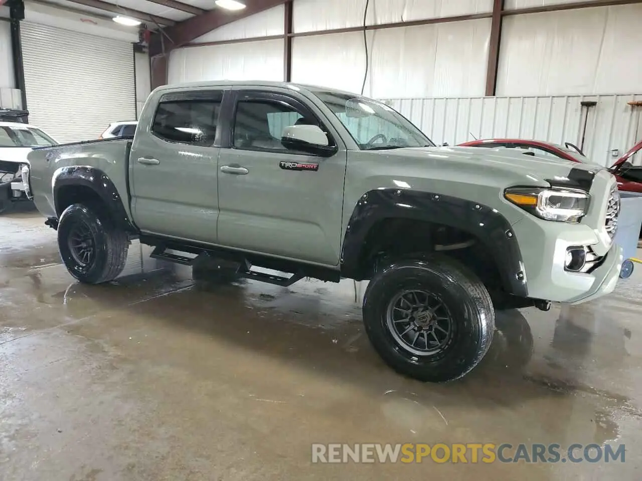 4 fotografías del automóvil dañado 3TMCZ5ANXPM541333 TOYOTA TACOMA 2023