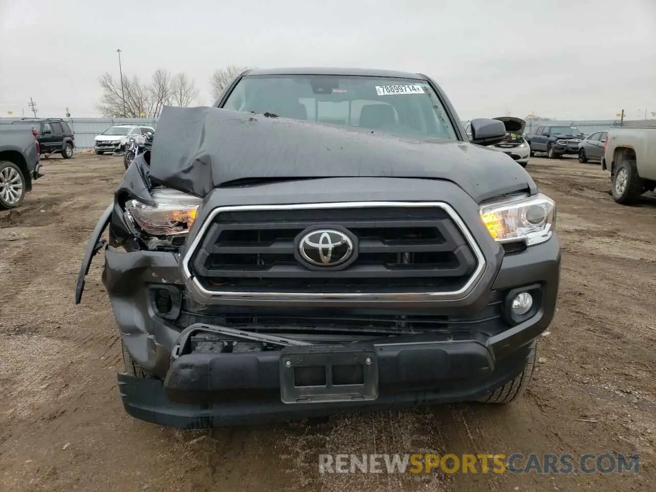 5 fotografías del automóvil dañado 3TMCZ5ANXPM576972 TOYOTA TACOMA 2023