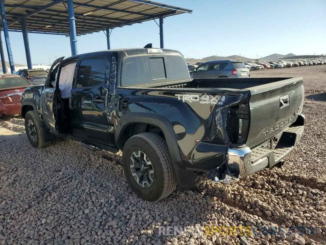 2 fotografías del automóvil dañado 3TMCZ5ANXPM578477 TOYOTA TACOMA 2023