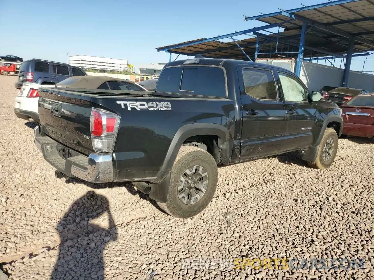 3 fotografías del automóvil dañado 3TMCZ5ANXPM578477 TOYOTA TACOMA 2023
