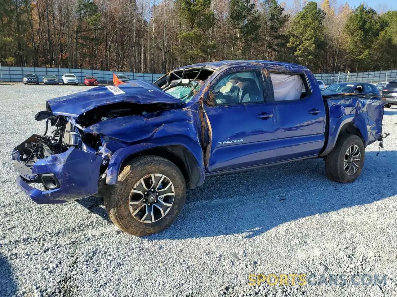 1 fotografías del automóvil dañado 3TMCZ5ANXPM584473 TOYOTA TACOMA 2023