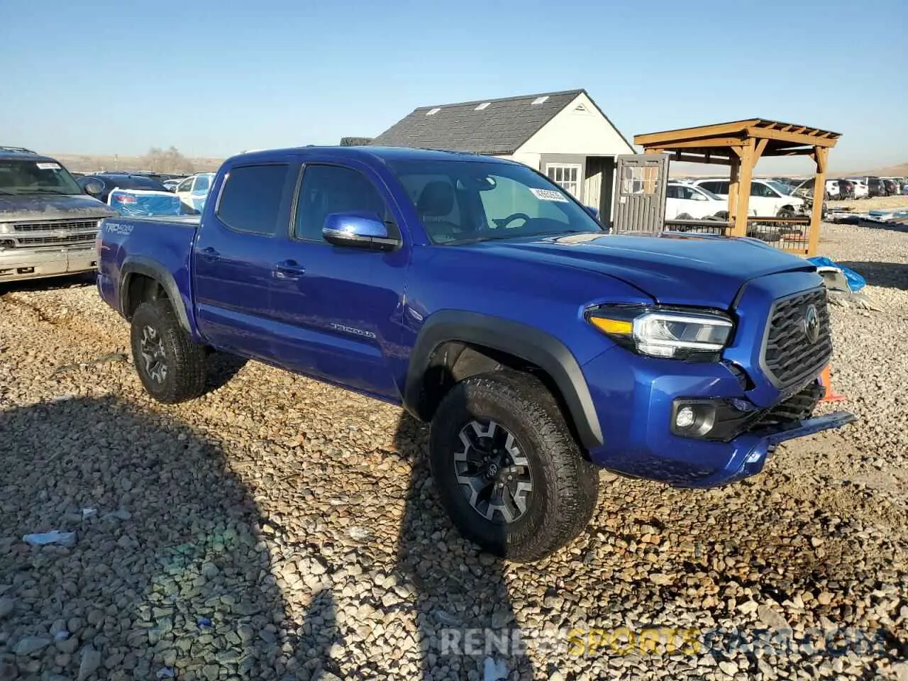 4 fotografías del automóvil dañado 3TMCZ5ANXPM602020 TOYOTA TACOMA 2023