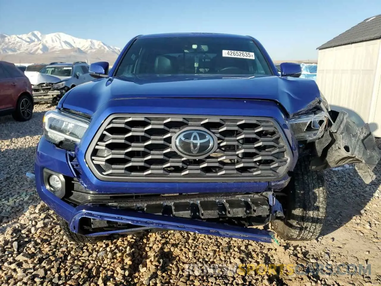 5 fotografías del automóvil dañado 3TMCZ5ANXPM602020 TOYOTA TACOMA 2023