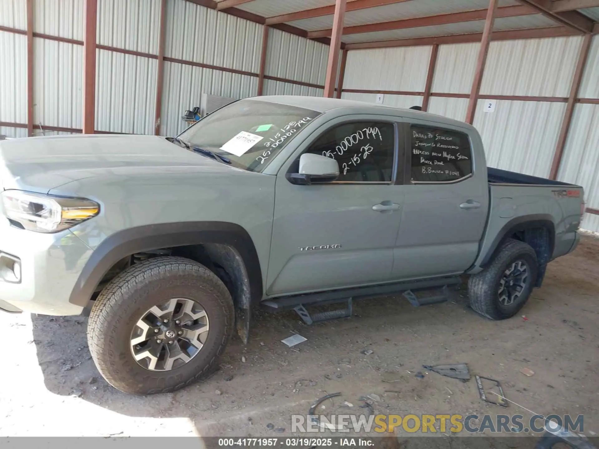 14 fotografías del automóvil dañado 3TMCZ5ANXPM613857 TOYOTA TACOMA 2023