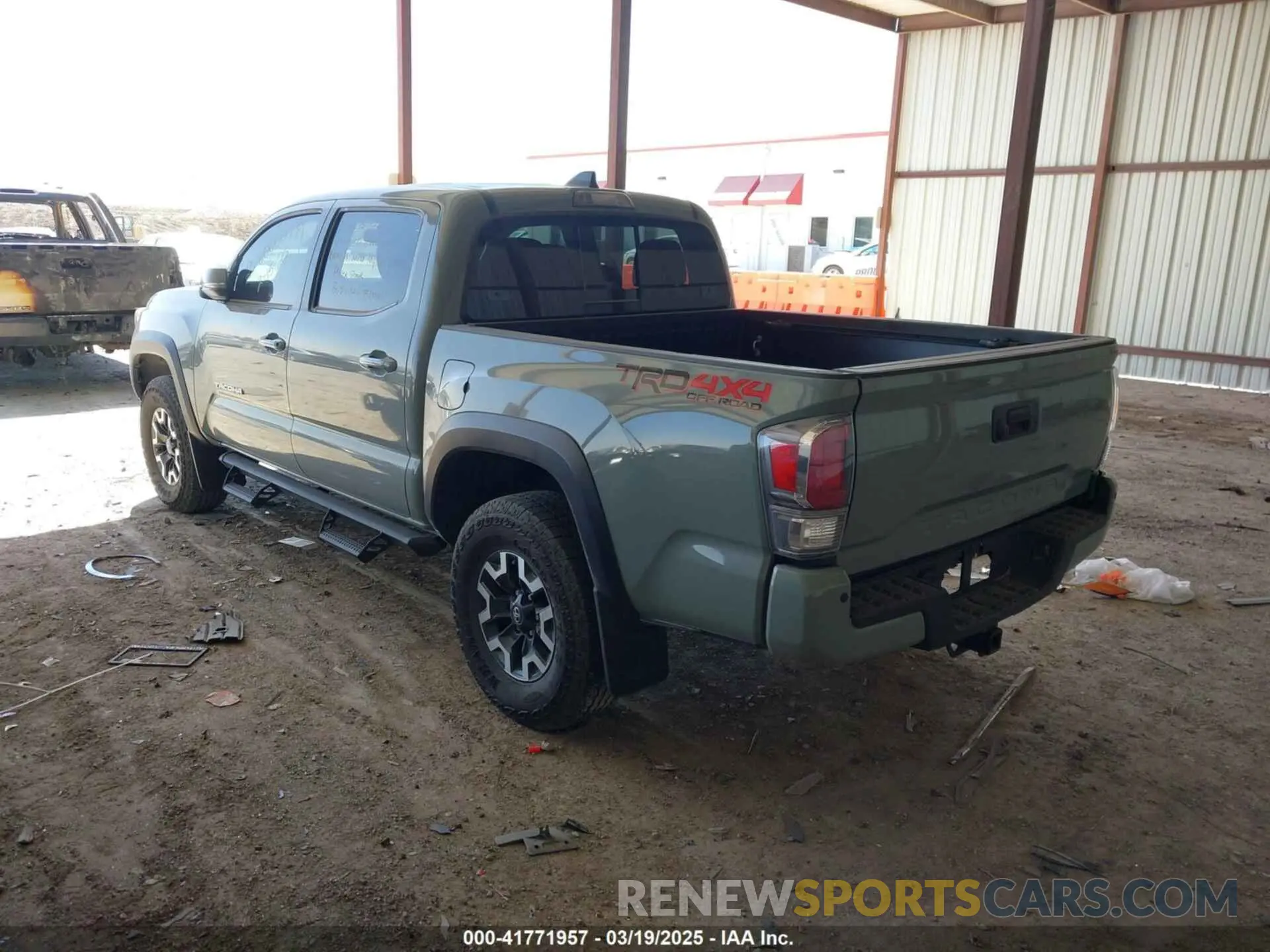 3 fotografías del automóvil dañado 3TMCZ5ANXPM613857 TOYOTA TACOMA 2023