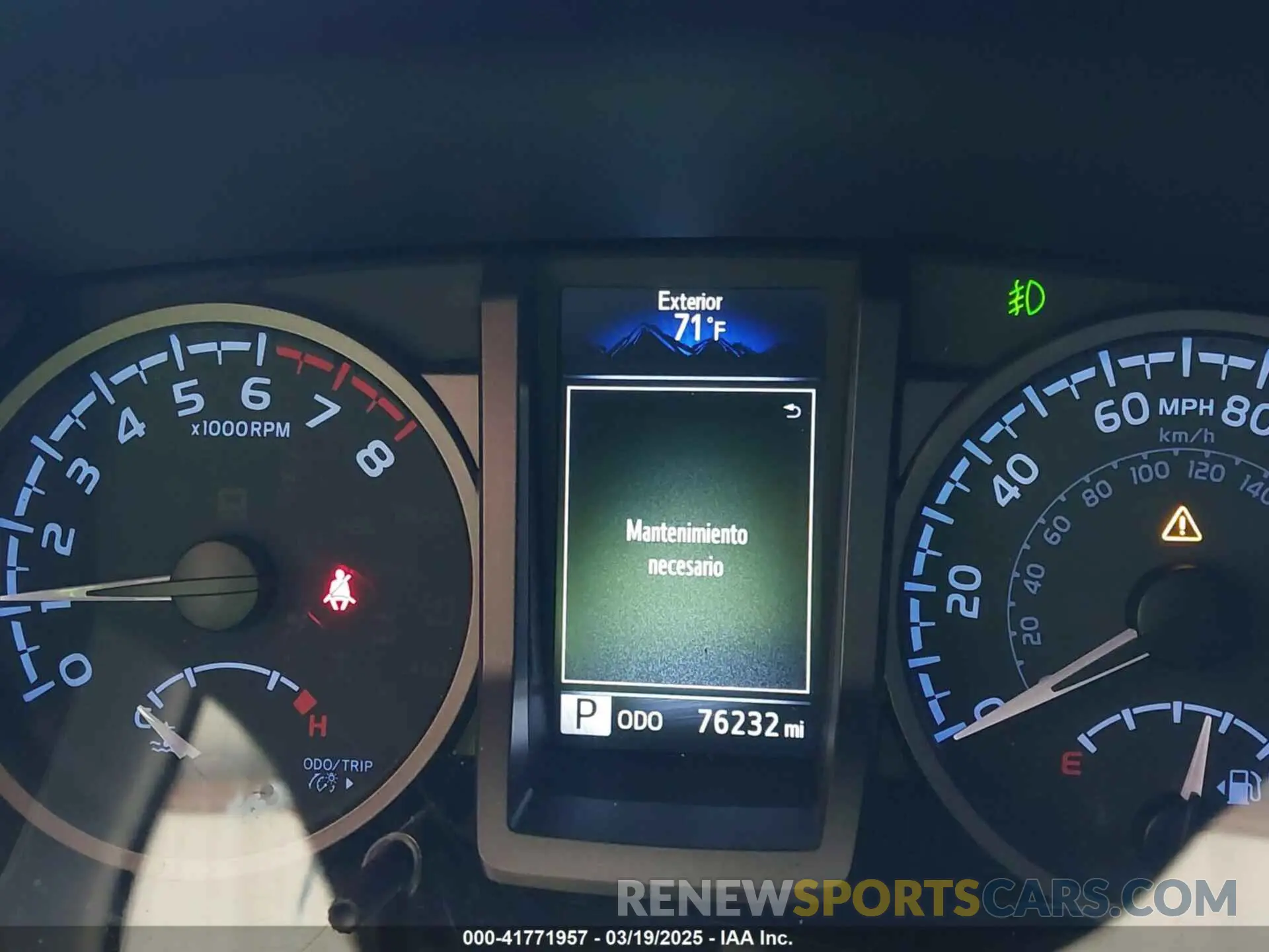 7 fotografías del automóvil dañado 3TMCZ5ANXPM613857 TOYOTA TACOMA 2023