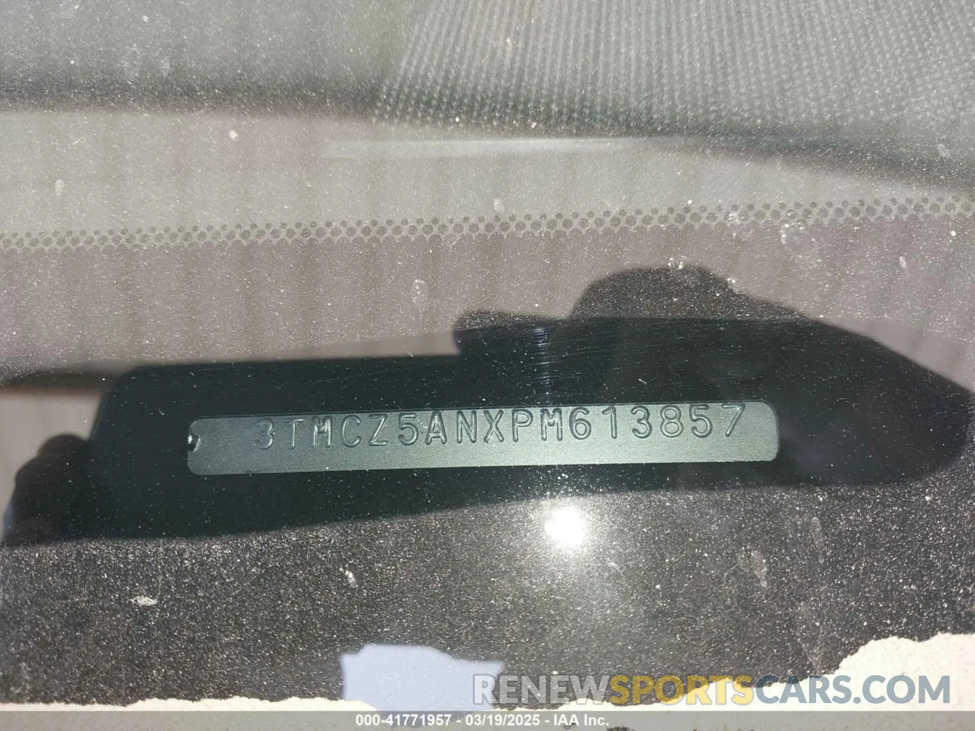 9 fotografías del automóvil dañado 3TMCZ5ANXPM613857 TOYOTA TACOMA 2023