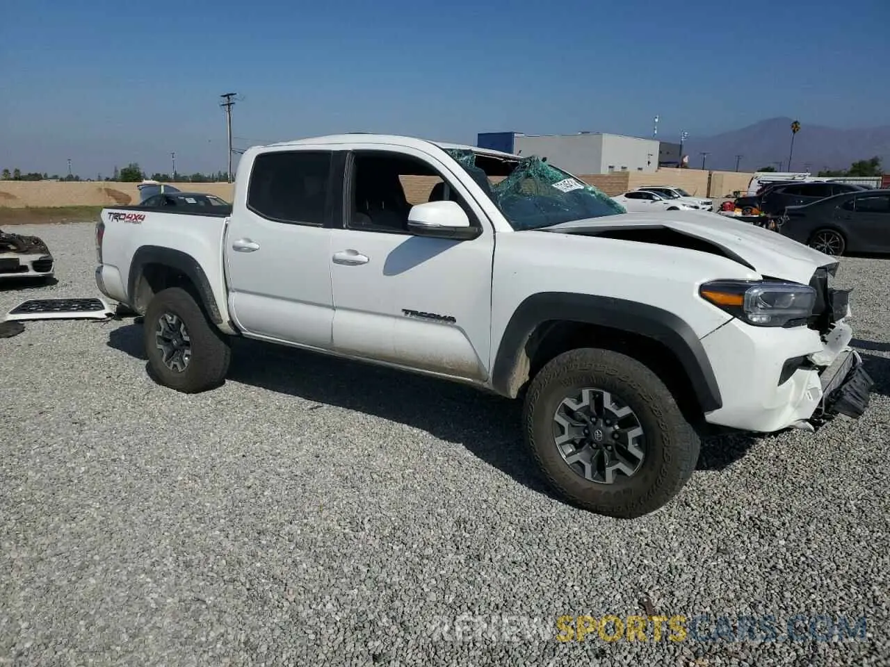 4 fotografías del automóvil dañado 3TMCZ5ANXPM649581 TOYOTA TACOMA 2023