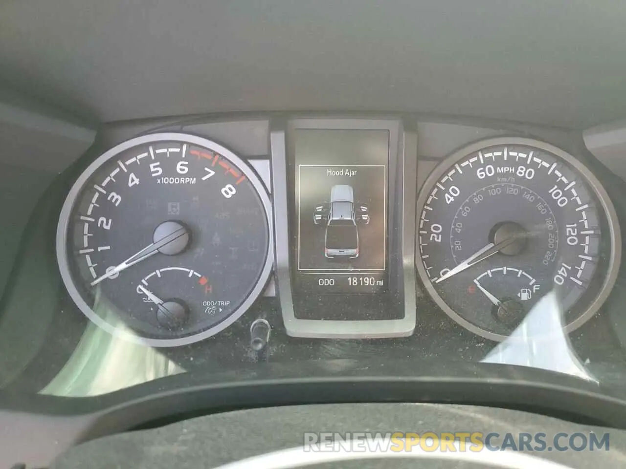 9 fotografías del automóvil dañado 3TMCZ5ANXPM649581 TOYOTA TACOMA 2023
